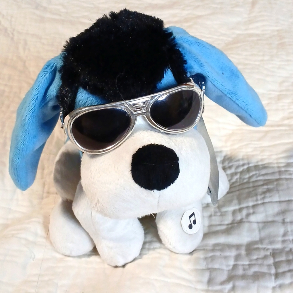 Elvis Presley Animated Plush Musical Dog